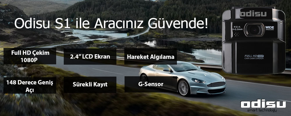 odisu s1 full hd araç kamerası